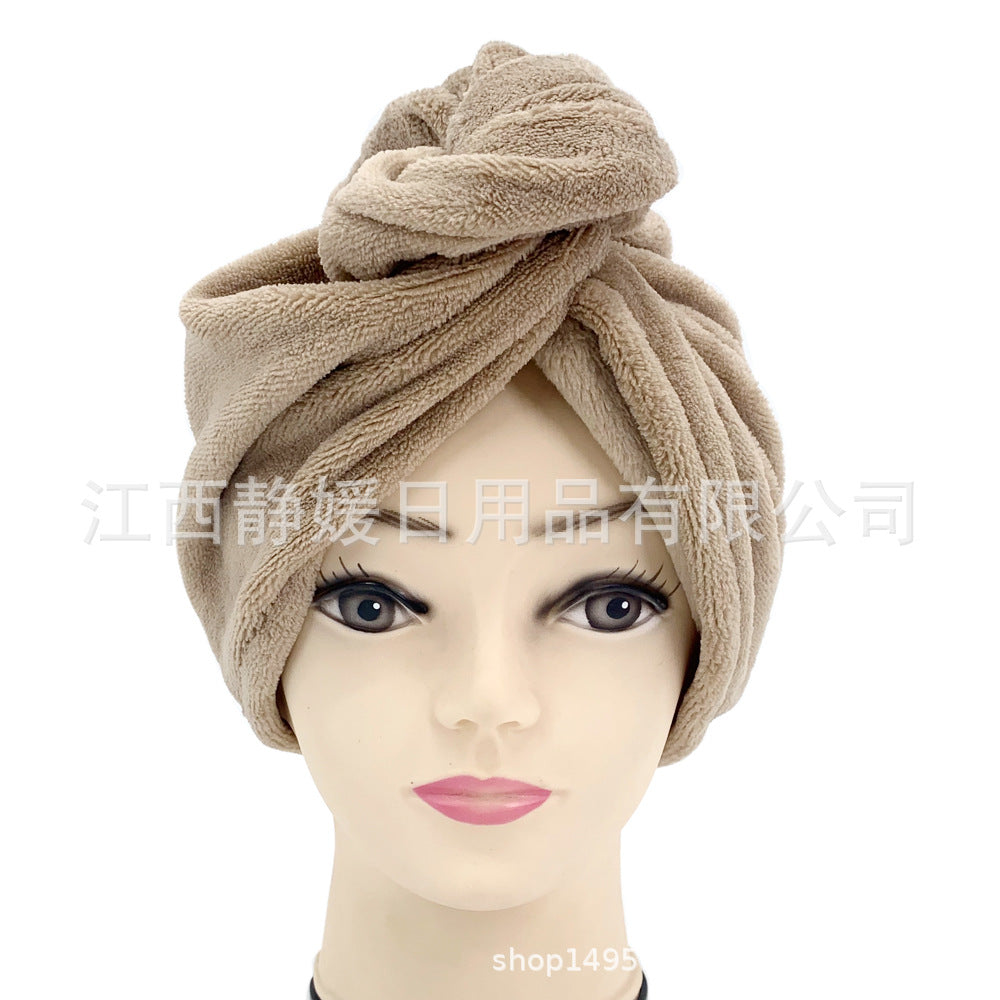 High Grade Superfine Fiber Dry Hair Cap Dry Hair Quickly Dryer Towel Dry Hair Cap Bath Wrap Super Absorbent Hair Towel