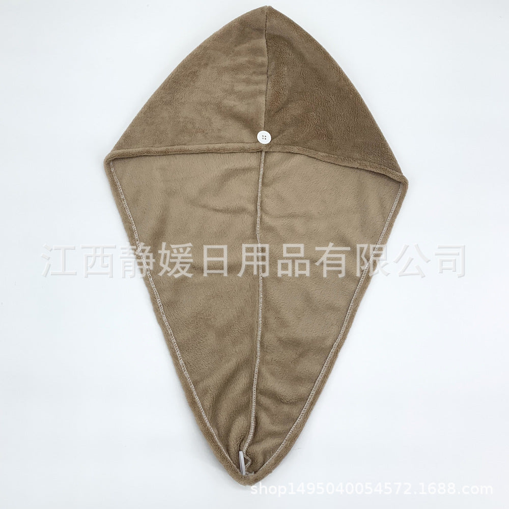 High Grade Superfine Fiber Dry Hair Cap Dry Hair Quickly Dryer Towel Dry Hair Cap Bath Wrap Super Absorbent Hair Towel