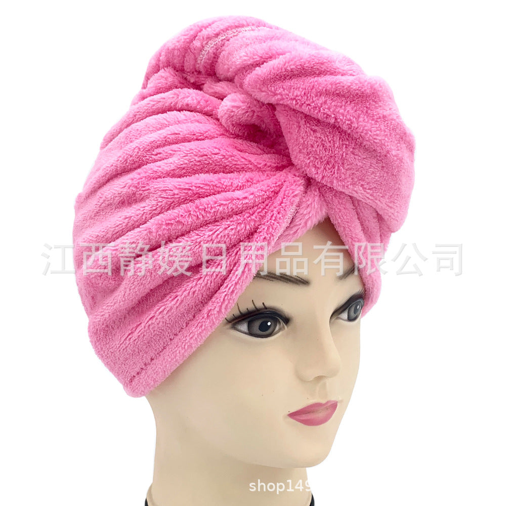 High Grade Superfine Fiber Dry Hair Cap Dry Hair Quickly Dryer Towel Dry Hair Cap Bath Wrap Super Absorbent Hair Towel
