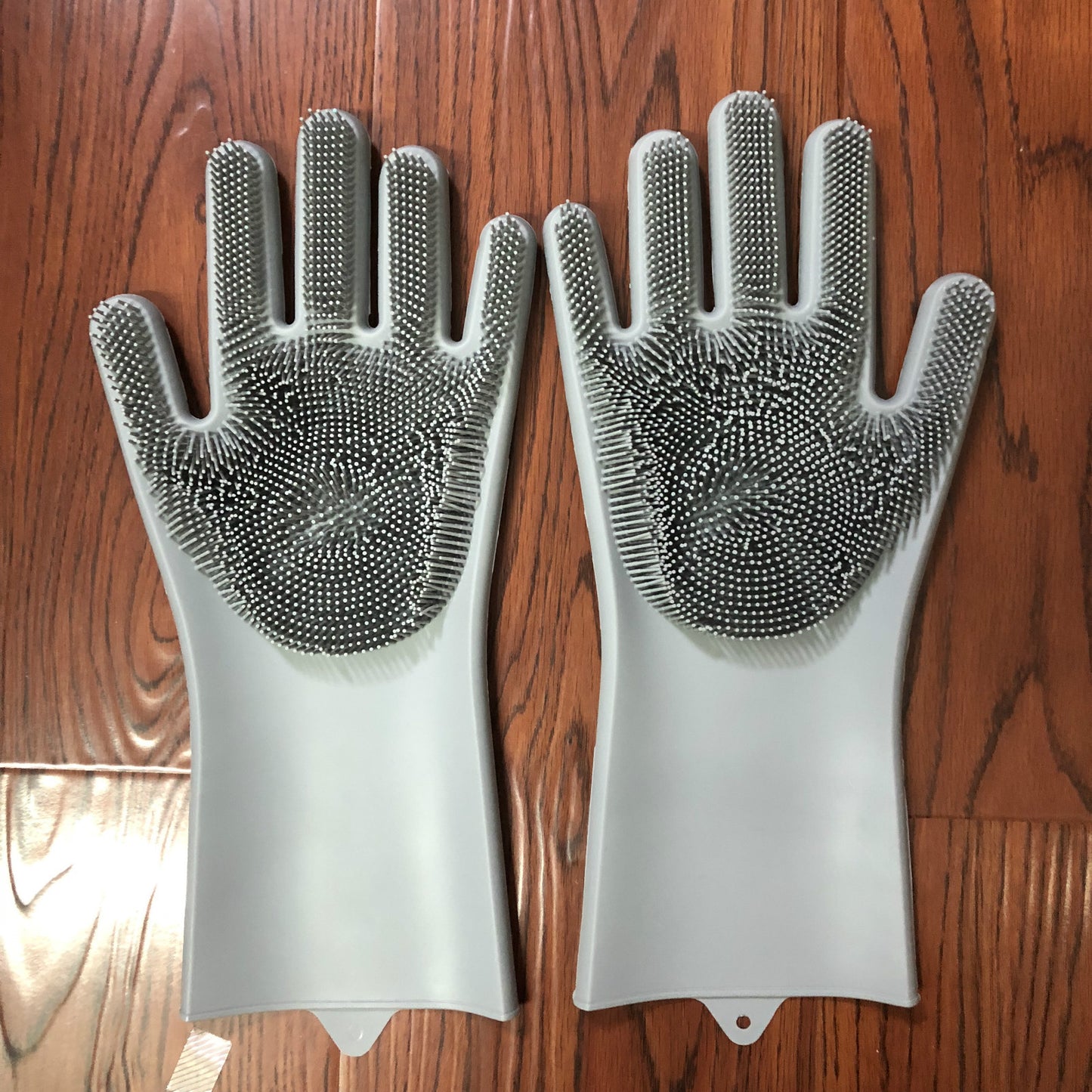 Dishwashing Silicone Gloves Kitchen Brush Gloves Korea Semi-Permanent Magic Gloves Magic Cleaning Gloves