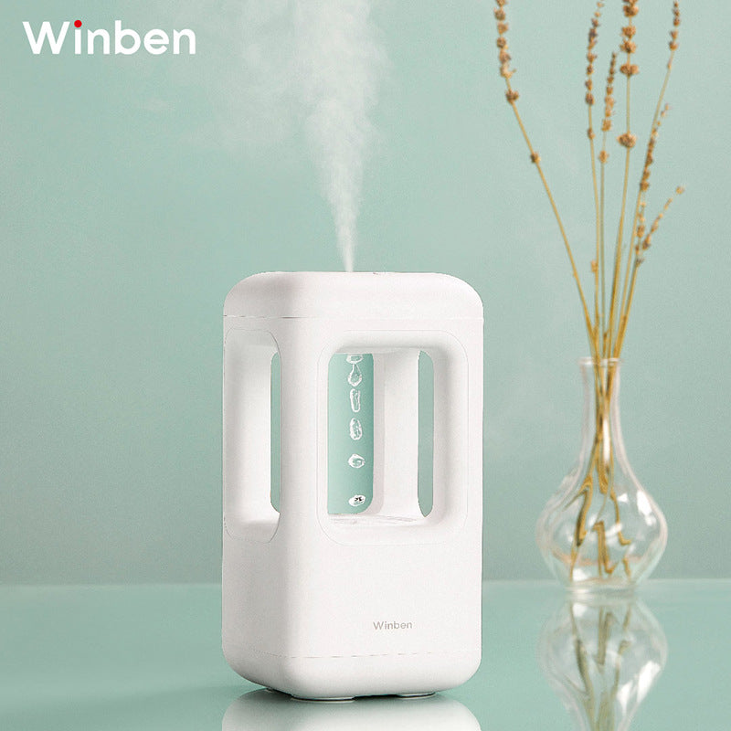 Winben Weiben anti-gravity water droplet humidifier home atmosphere lamp water droplet backflow camping equipment atomizer