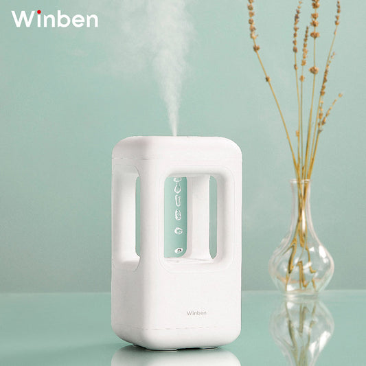 Winben Weiben anti-gravity water droplet humidifier home atmosphere lamp water droplet backflow camping equipment atomizer