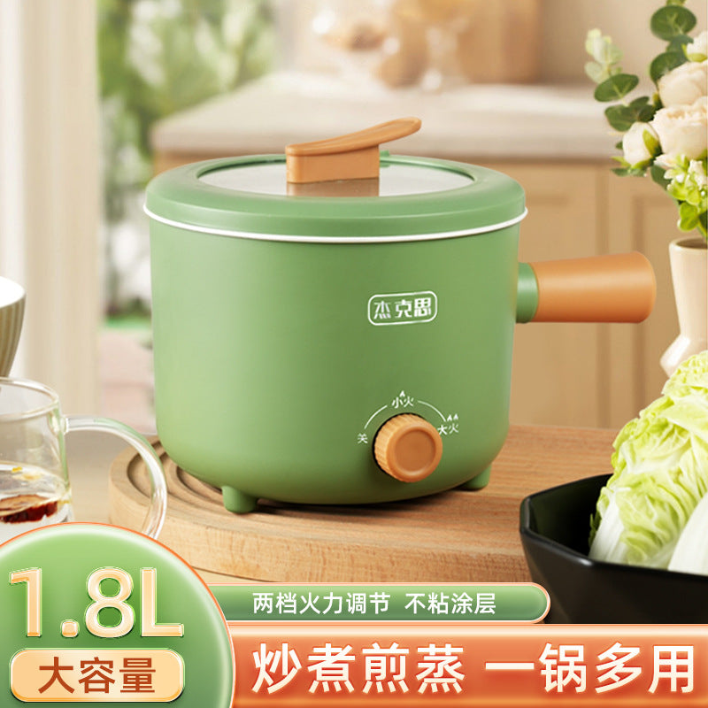 European, British, American, multifunctional student dormitory electric cooker, hot pot, noodle cooking electric hot pot, double-speed heat insulation small