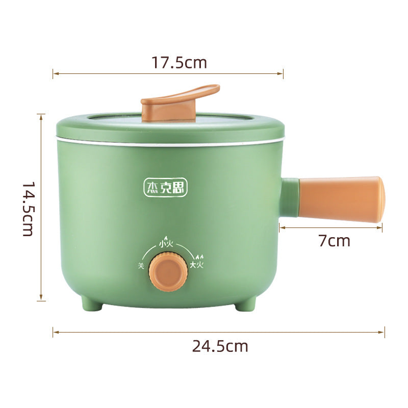 European, British, American, multifunctional student dormitory electric cooker, hot pot, noodle cooking electric hot pot, double-speed heat insulation small