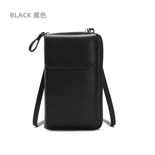 2023 new spring new products women's wallet single shoulder Messenger bag Korean version of multi-functional mobile phone bag spot wholesale