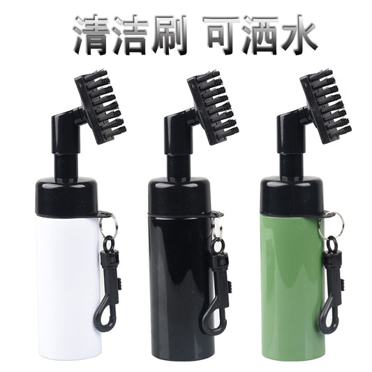 Golf cleaning brush can spray water club cleaning brush golf sprinkler brush ball head cleaning golf accessories