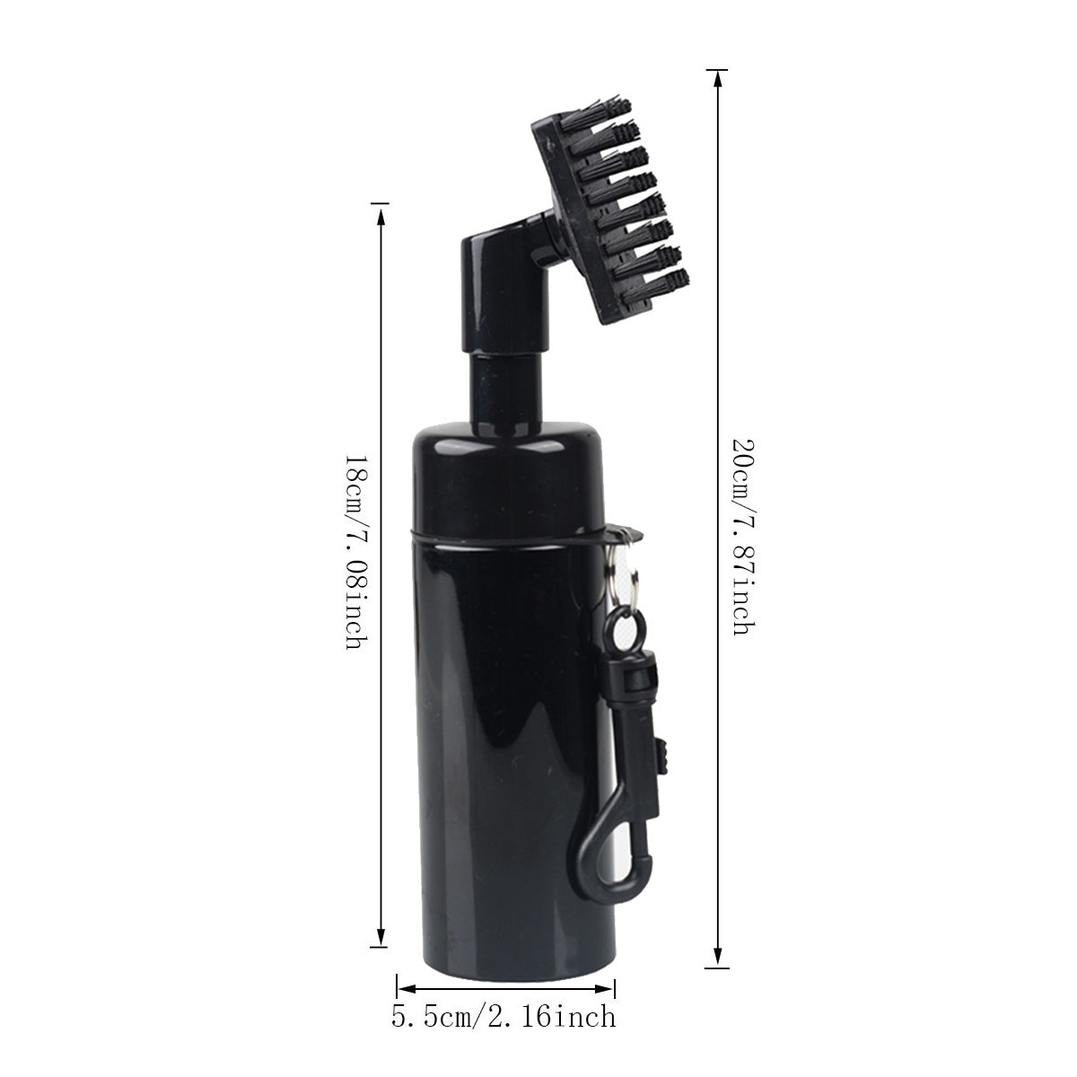 Golf cleaning brush can spray water club cleaning brush golf sprinkler brush ball head cleaning golf accessories