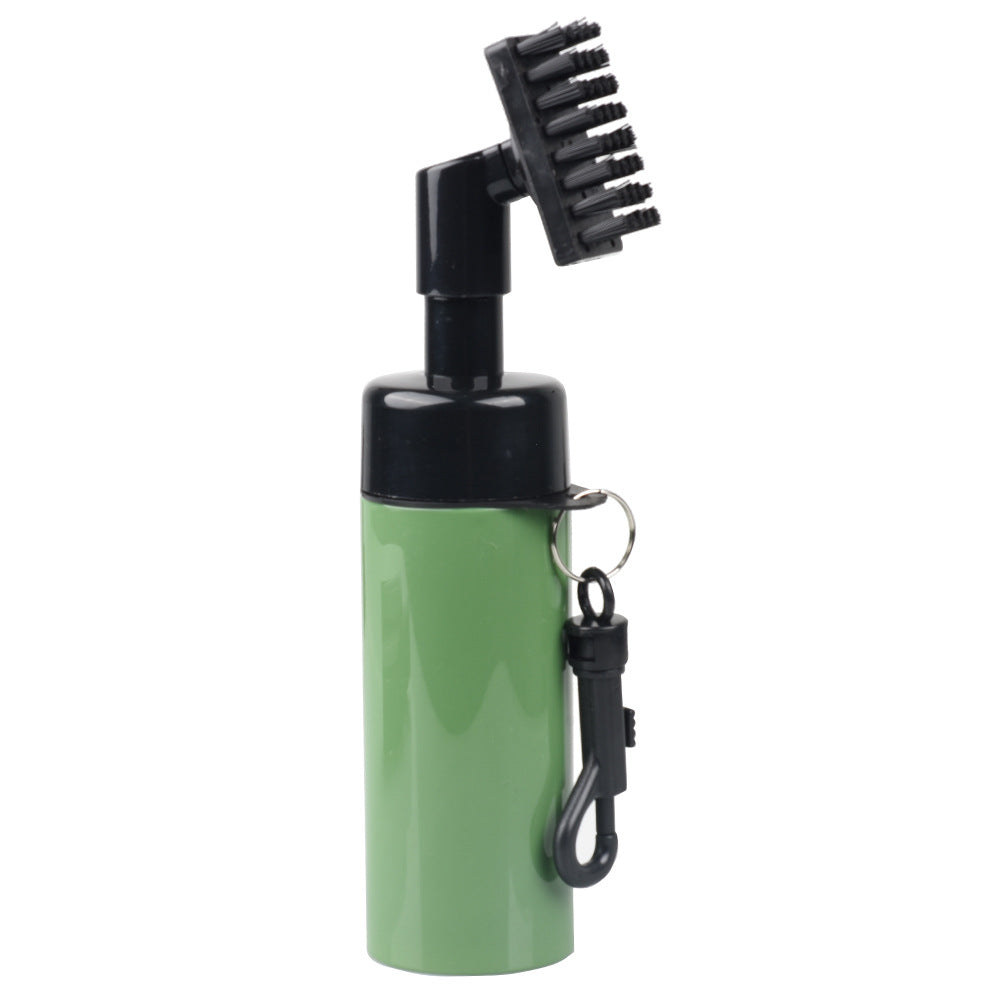 Golf cleaning brush can spray water club cleaning brush golf sprinkler brush ball head cleaning golf accessories