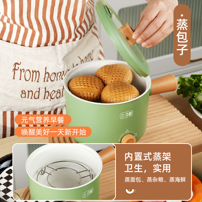 European, British, American, multifunctional student dormitory electric cooker, hot pot, noodle cooking electric hot pot, double-speed heat insulation small