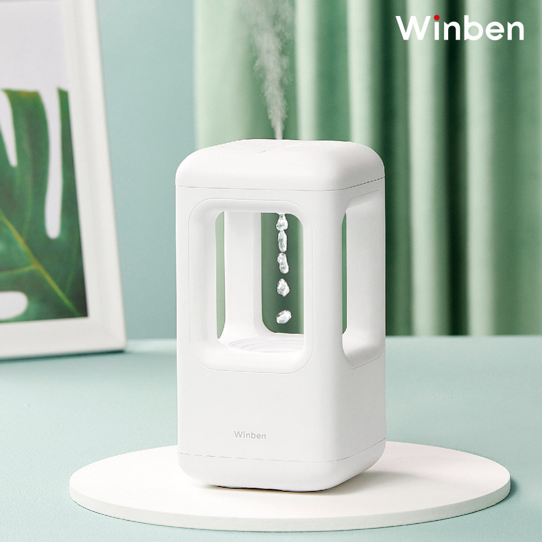 Winben Weiben anti-gravity water droplet humidifier home atmosphere lamp water droplet backflow camping equipment atomizer