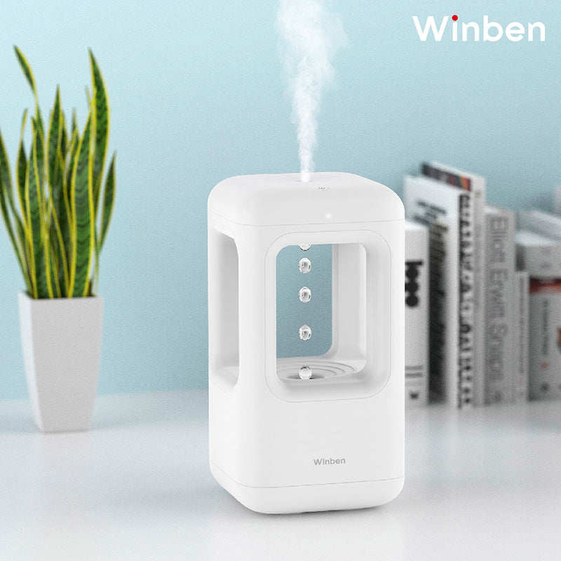 Winben Weiben anti-gravity water droplet humidifier home atmosphere lamp water droplet backflow camping equipment atomizer